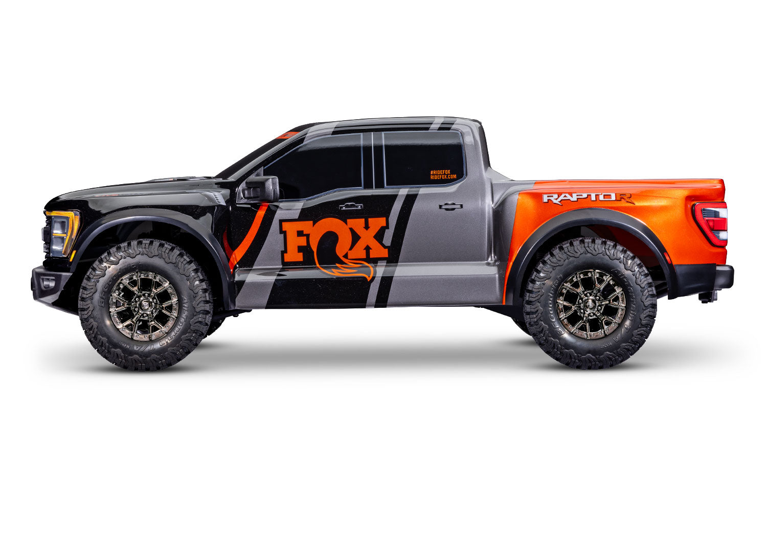 101177-4 Traxxas Ford Raptor R 4X4 Ultimate Black and Orange