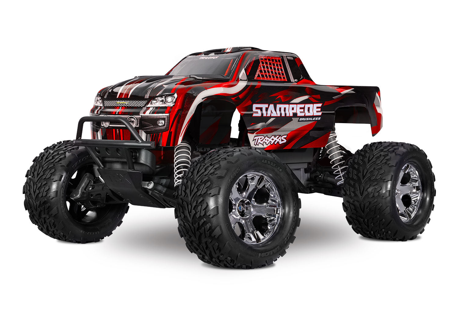 36354-4 Stampede 2WD BL-2s HD Red