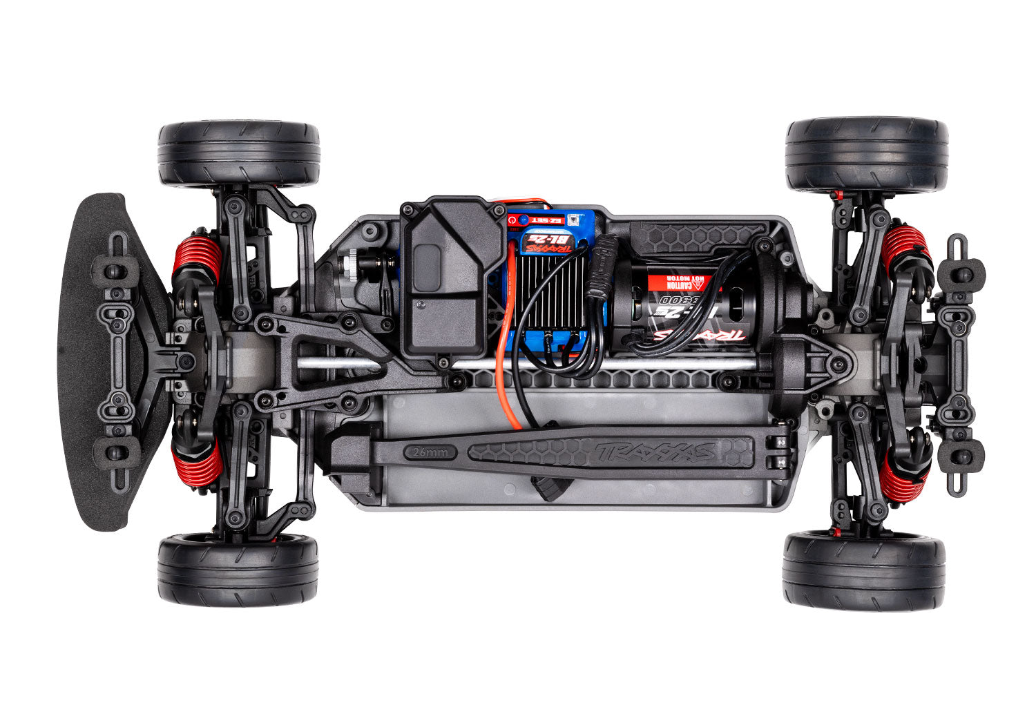 83124-4 4-Tec® 2.0 Brushless: 1/10 Scale AWD Chassis with TQ™ 2.4GHz Radio System