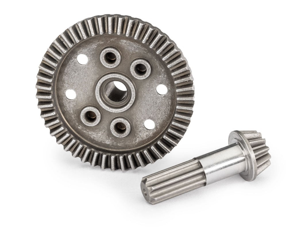 10778  Ring gear, differential, 47-tooth/ pinion gear, differential, 12-tooth (planetary) (front)