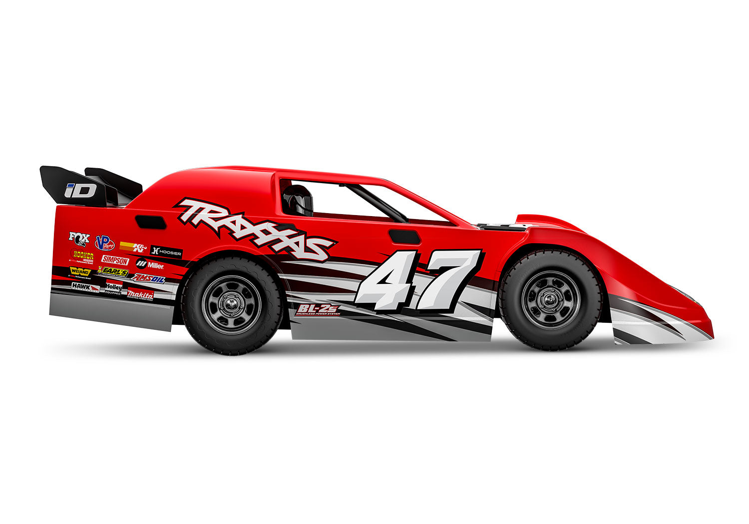 104364-74 Traxxas Slash Late Model BL-2s Red