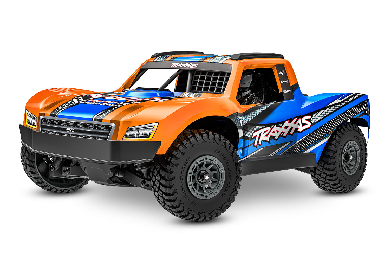 108164-1 Traxxas Mini Slash 4X4 1/16 Scale Short Course Truck – Orange