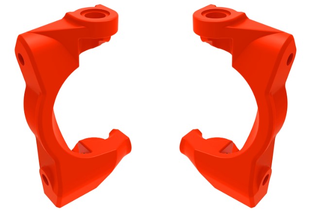 10732 Caster Blocks L&R Red