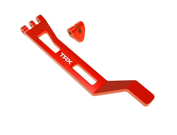 10726 Aluminum Battery Hold-Down Red