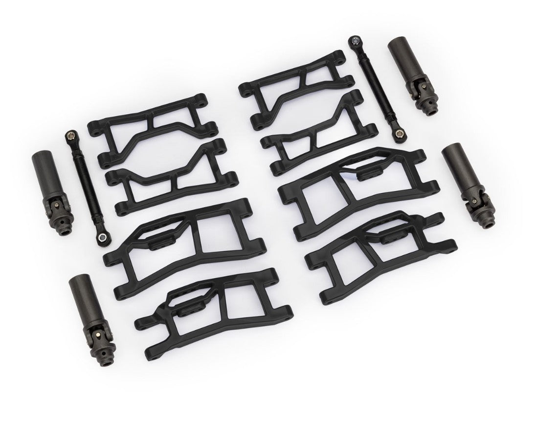 10790 Traxxas Suspension kit, Mini Maxx, WideMaxx, black